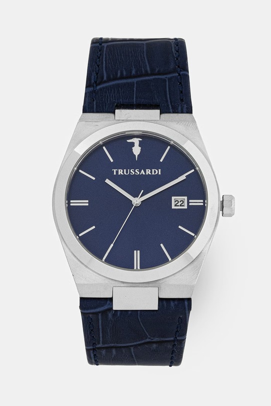 Trussardi zegarek męski T-MILANO granatowy R2451175005