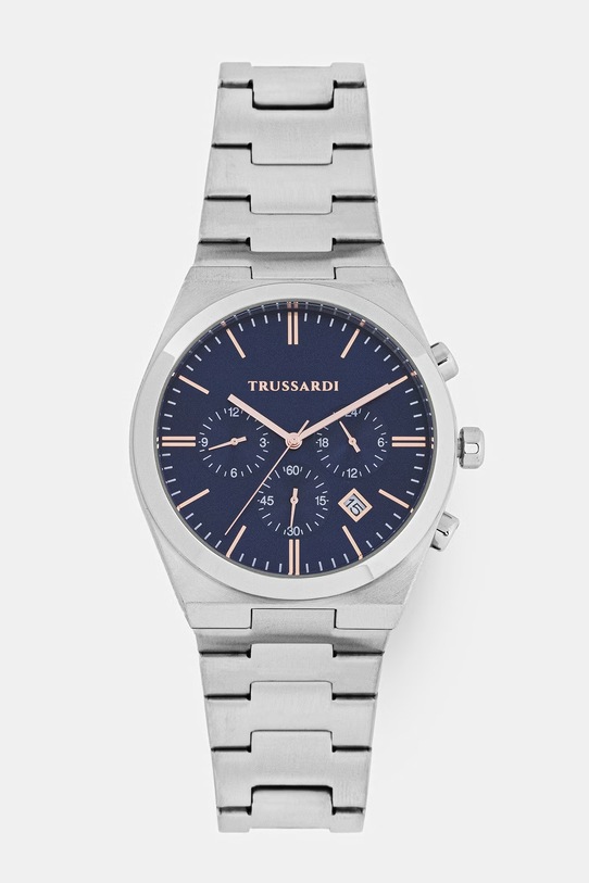 Trussardi zegarek męski T-MILANO srebrny R2453175002