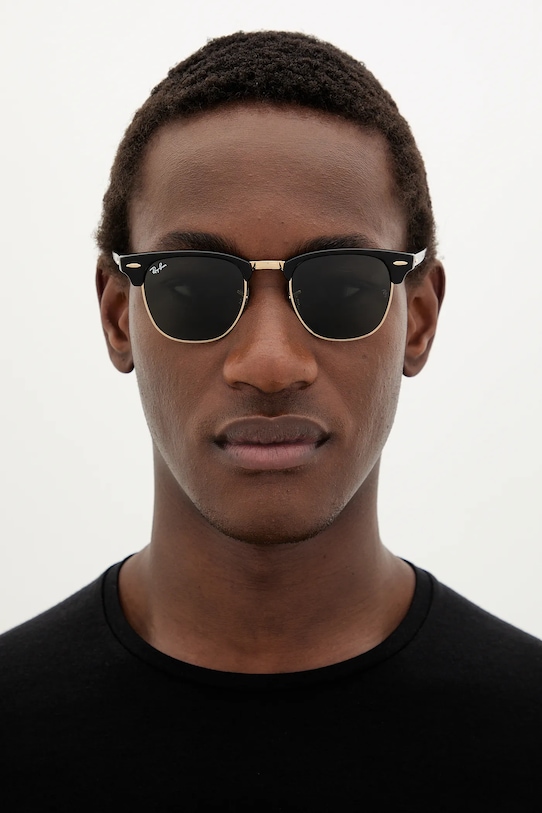 Ray-Ban okulary przeciwsłoneczne CLUBMASTER 0RB3016.W0365