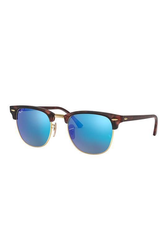 Ray-Ban - Okuliare Clubmaster CLUBMASTER 0RB3016.114517 hnedá AA00