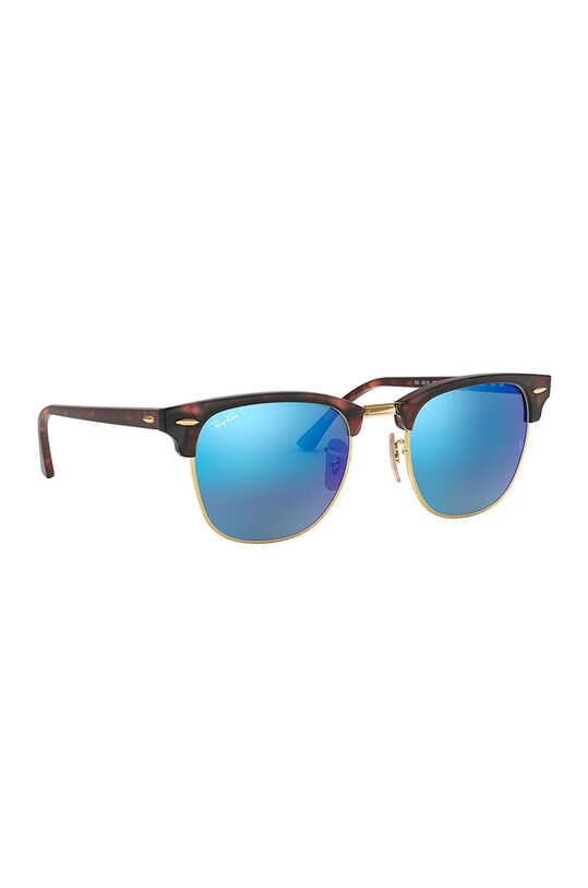 Ray-Ban - Окуляри Clubmaster коричневий 0RB3016.114517