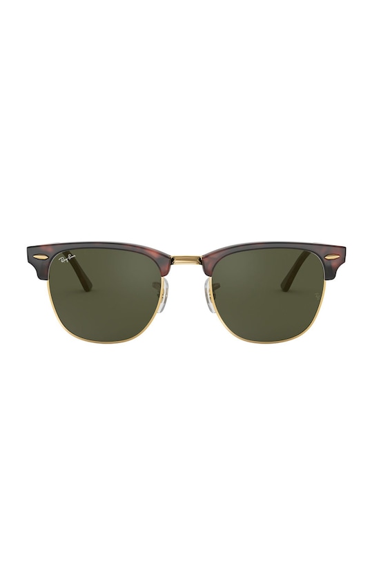 Akcesoria Ray-Ban okulary CLUBMASTER 0RB3016.W0366 brązowy