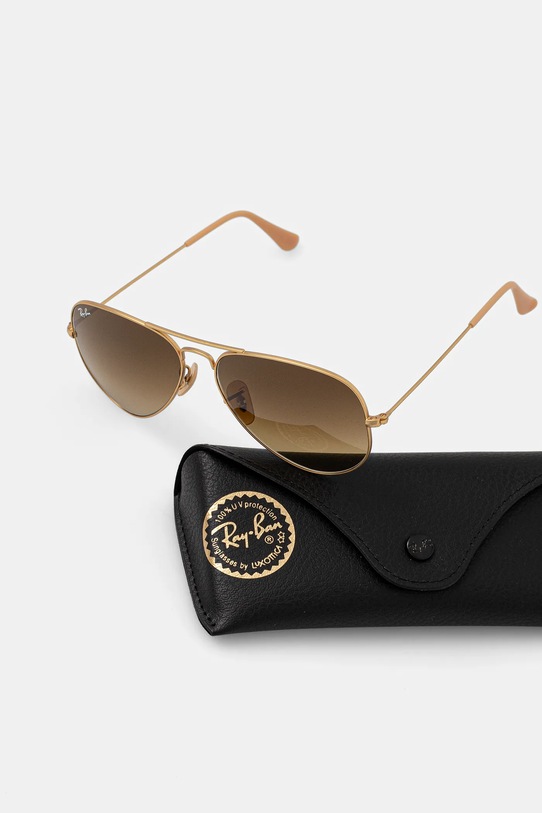 Ray-Ban ochelari Aviator Large Metal 0RB3025.112.85 aur