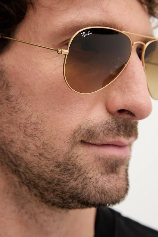 Ray-Ban ochelari Aviator Large Metal 0RB3025.112.85