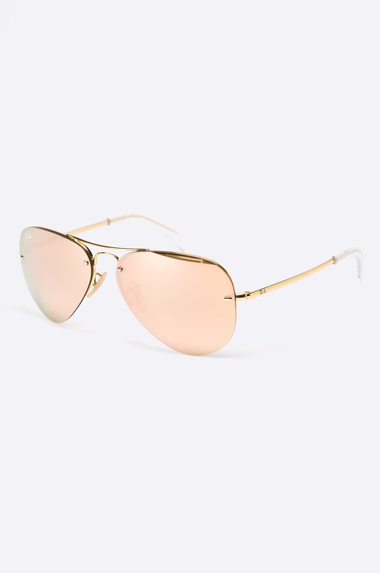 Ray-Ban okulary RB3449 0RB3449.001.2Y złoty AA00