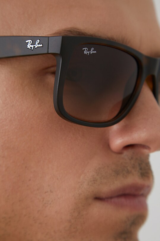 Ray-Ban ochelari Justin 0RB4165.710.13 negru