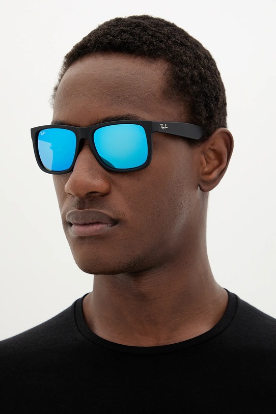 Ray-Ban ochelari Justin negru 0RB4165.622.55