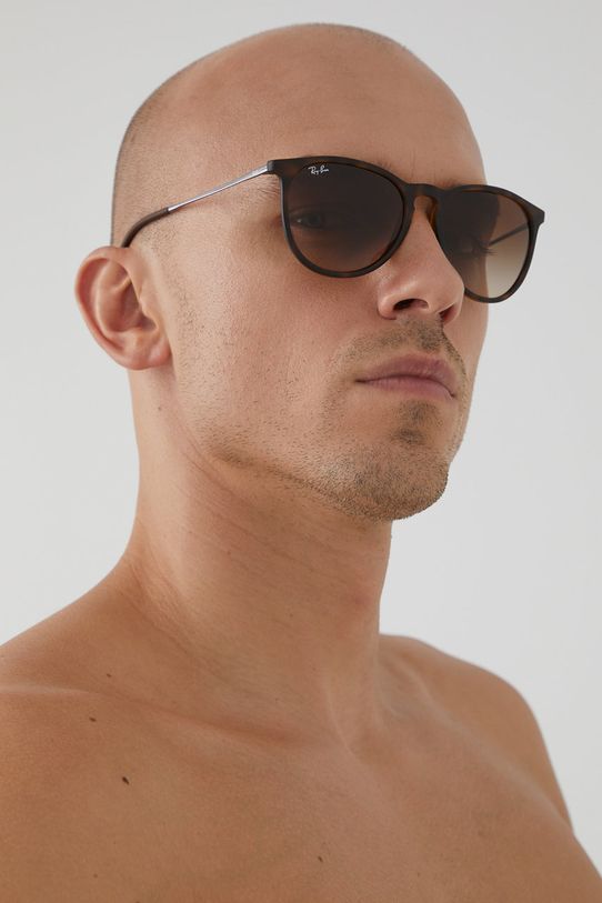 Ray-Ban – Okulary ERIKA brązowy 0RB4171.865.13