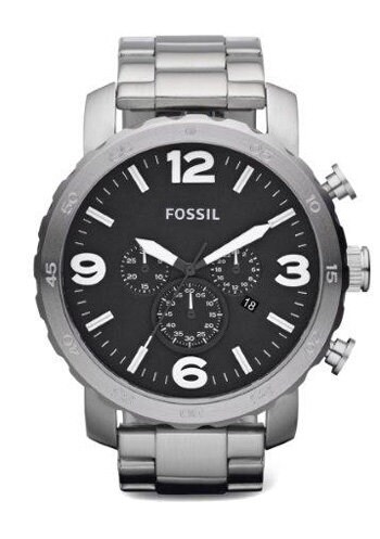 Fossil - Hodinky JR1353 strieborná JR1353
