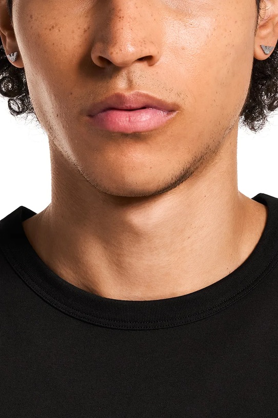 Emporio Armani серьги для мужчин из нержавеющей стали Eagle Logo EGS3318040 серебрянный