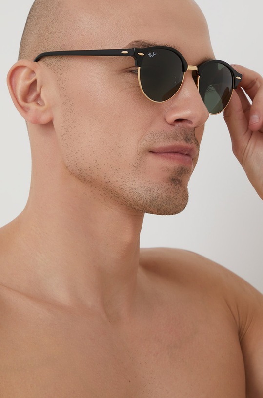 Ray-Ban - Szemüveg RB4246.901.51 CLUBROUND RB4246.901.51 fekete AA00