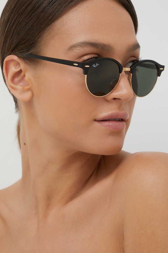Kiegészítők Ray-Ban - Szemüveg RB4246.901.51 CLUBROUND RB4246.901.51 fekete