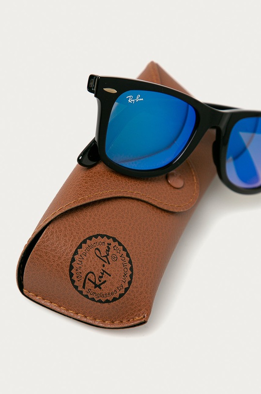 Ray-Ban ochelari 0RB4340 negru 0RB4340.601/4O.50.U