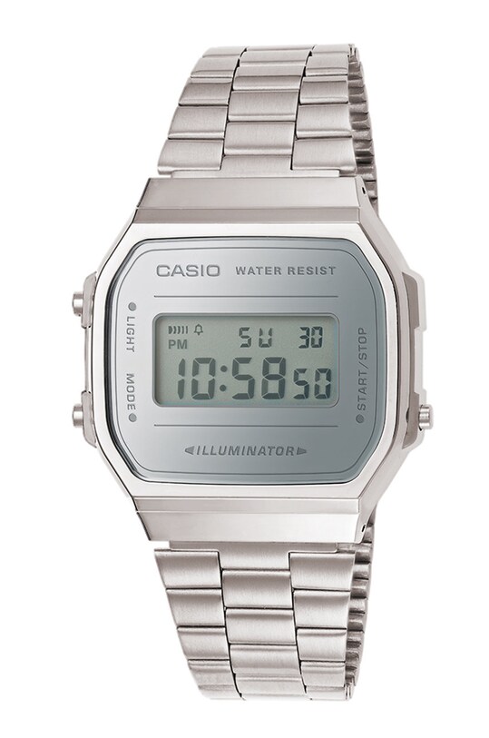 Casio - Часовник сребърен A168WEM.7EF