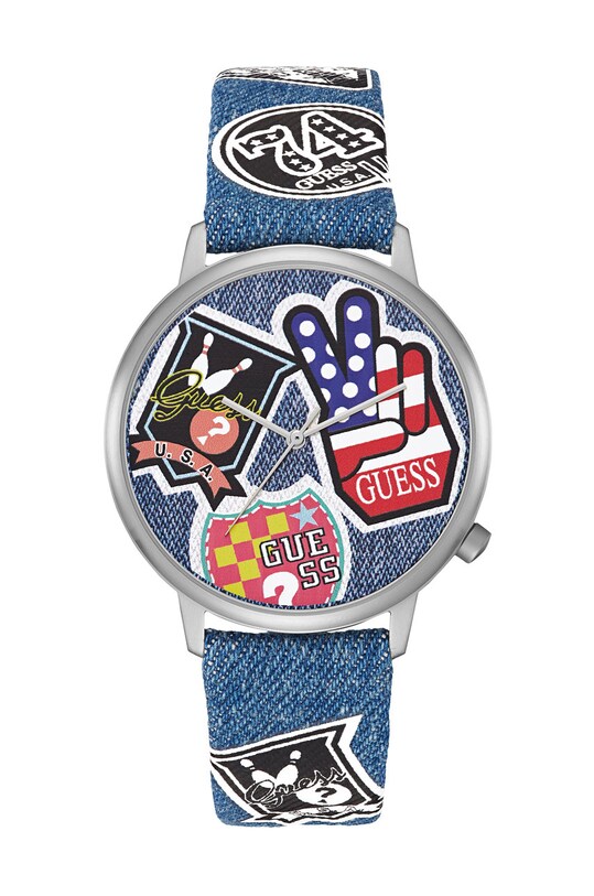 Guess Jeans - Hodinky V1004M1 modrá V1004M1