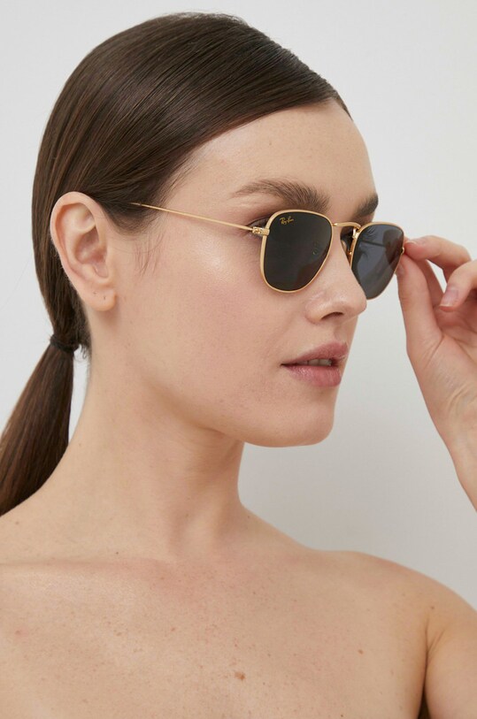 Аксесуари Ray-Ban - Сонцезахисні окуляри 0RB3857.9196R5 золотий