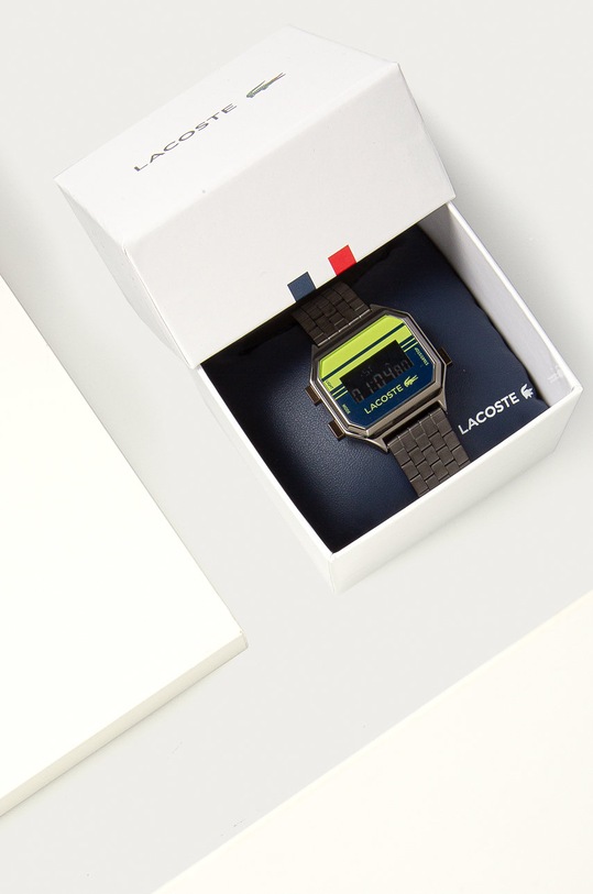 Akcesoria Lacoste - Zegarek 2020134 2020134 srebrny