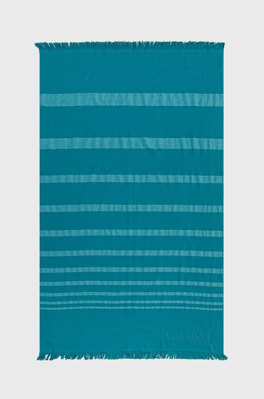 Lacoste - Ručník tyrkysová LRYTHME