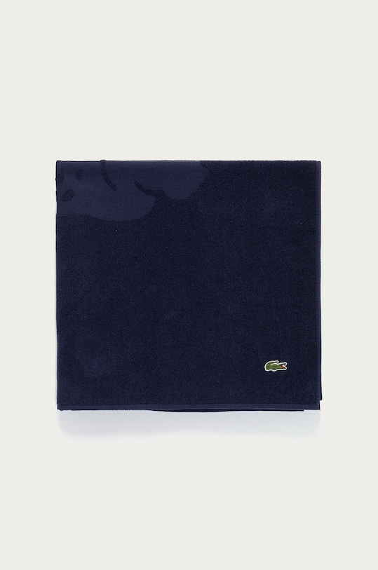 Lacoste asciugamano con aggiunta di lana LSPORT blu navy AA00