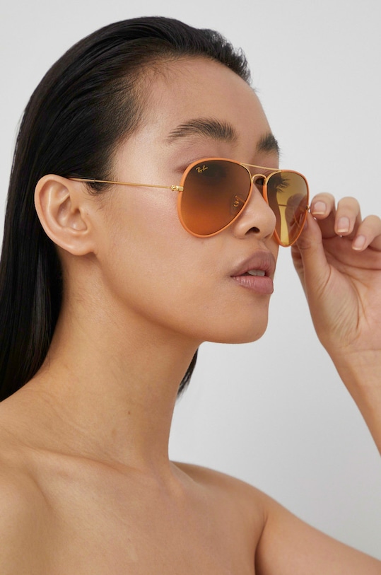 Ray-Ban okulary przeciwsłoneczne AVIATOR FULL COLOR 0RB3025JM