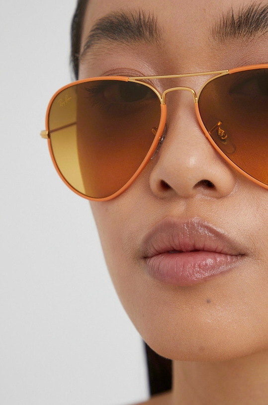 Ray-Ban okulary przeciwsłoneczne AVIATOR FULL COLOR 0RB3025JM