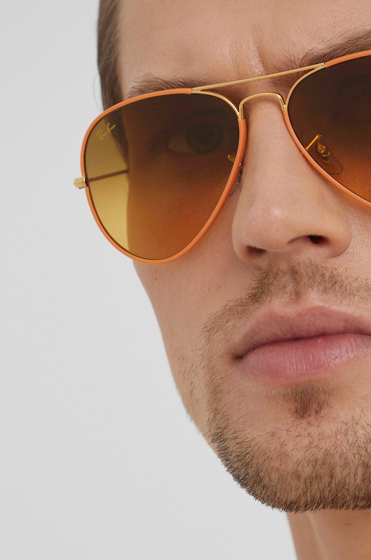 Ray-Ban okulary przeciwsłoneczne AVIATOR FULL COLOR 0RB3025JM