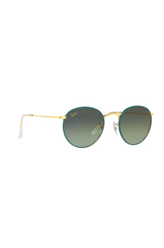 Ray-Ban okulary przeciwsłoneczne ROUND FULL COLOR 0RB3447JM złoty