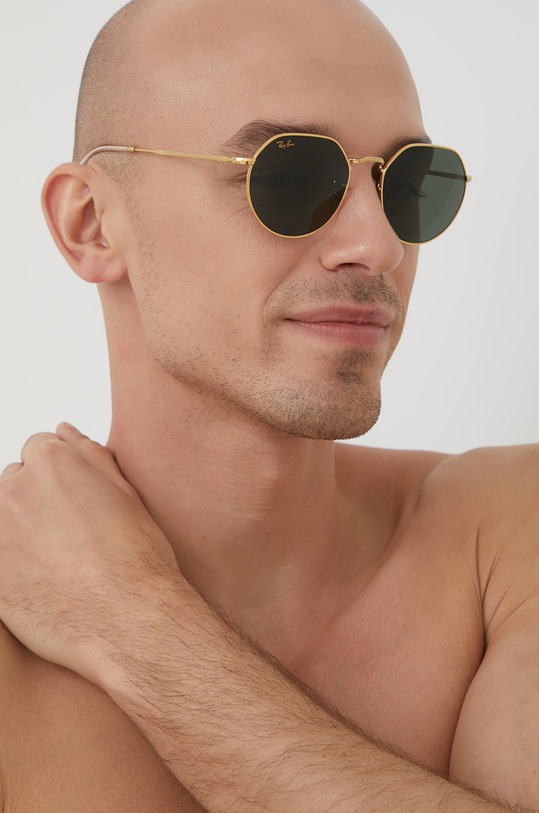 Γυαλιά ηλίου Ray-Ban 0RB3565.919631 χρυσαφί AA00
