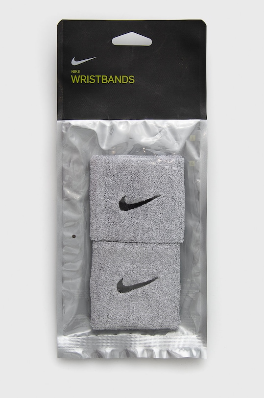 Nike Opaska na nadgarstek (2-pack) szary N.NN.04.051.OS