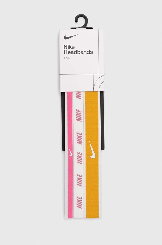 Nike opaski treningowe na głowę (3-pack) niebieski N.000.2548.905.OS