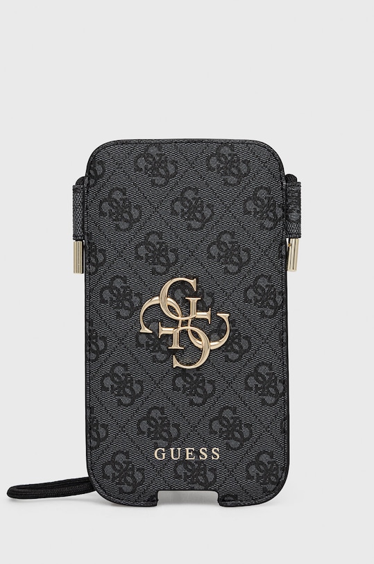 Guess Pokrowiec na telefon iPhone 12 Pro Max 6,7" na telefon szary GUHCP12L4GPSGR