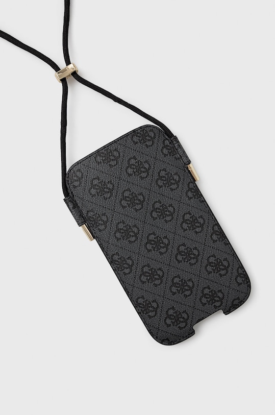 Guess Pokrowiec na telefon iPhone 12 Pro Max 6,7" GUHCP12L4GPSGR szary AA00