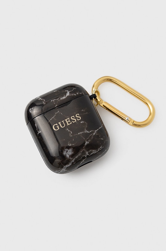 Guess Pokrowiec na Airpods czarny GUACA2TPUMABK