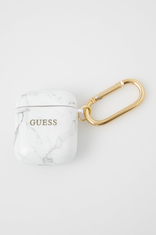 Guess Pokrowiec na Airpods biały GUACA2TPUMAWH