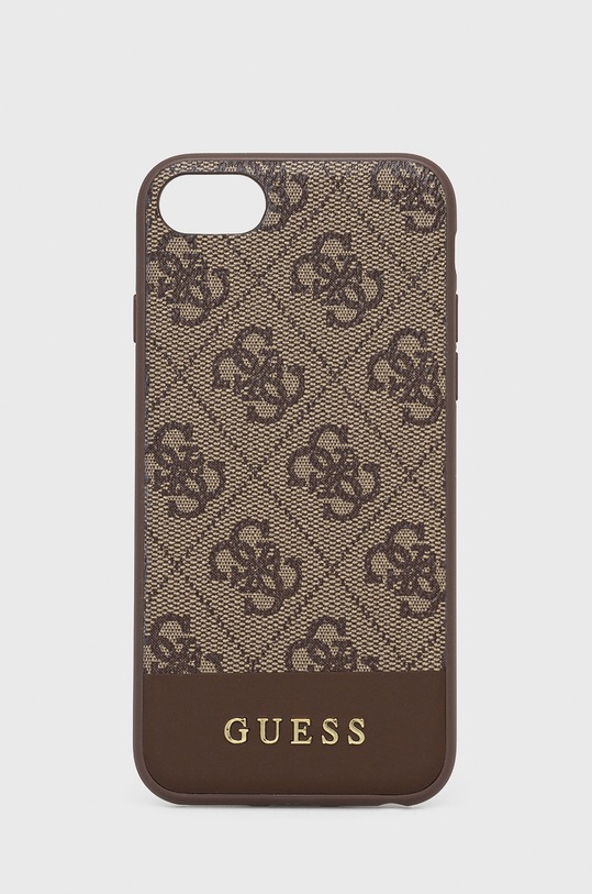 Guess Etui na telefon iPhone 7/8/SE 2020 na telefon brązowy GUHCI8G4GLBR