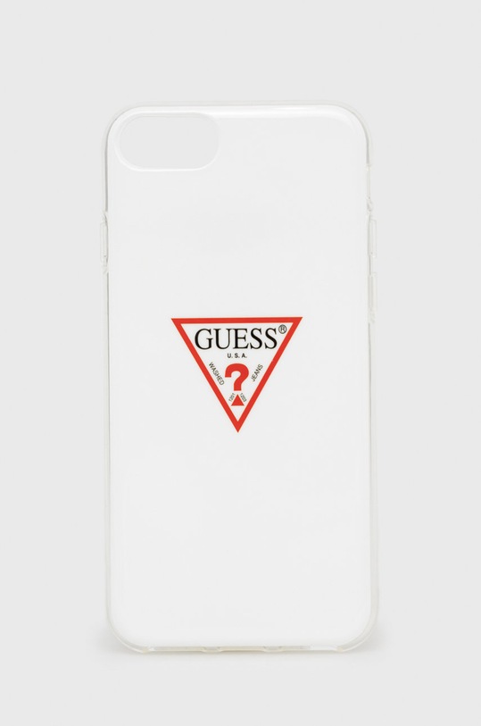 Guess Etui na telefon iPhone 7/8/SE 2020 na telefon biały GUHCI8PCUCTLWH