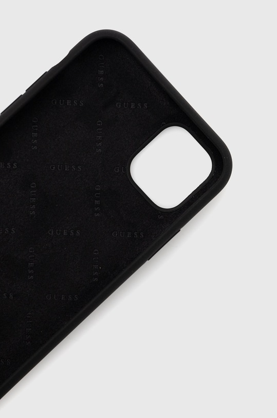 Guess Etui na telefon iPhone 11 GUHCN61LSPEBK czarny AA00