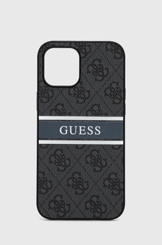 Guess Etui na telefon iPhone 12 Pro Max na telefon szary GUHCP12L4GDGR