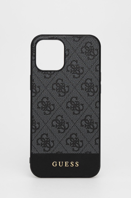 Кейс за телефон Guess за iPhone 12 Pro Max за телефон сив GUHCP12LG4GLGR