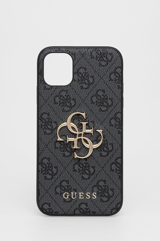 Guess Etui na telefon iPhone 11 na telefon szary GUHCN614GMGGR