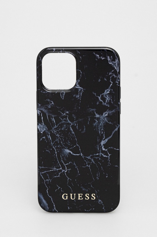 Guess Etui na telefon iPhone 12/12 Pro na telefon czarny GUHCP12MPCUMABK