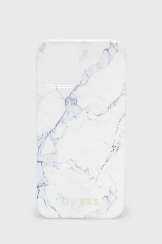 Guess Etui na telefon iPhone 12/12 Pro na telefon biały GUHCP12MPCUMAWH