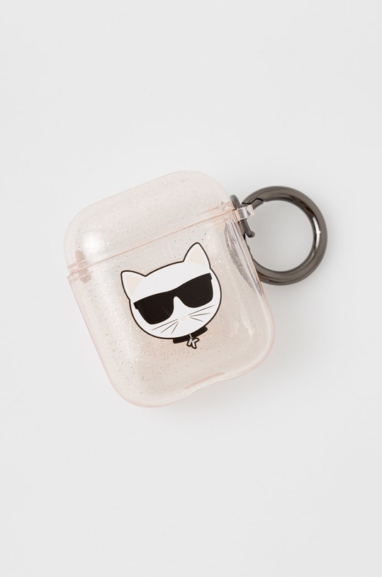 Karl Lagerfeld Pokrowiec na Airpods KLA2UCHGD transparentny KLA2UCHGD