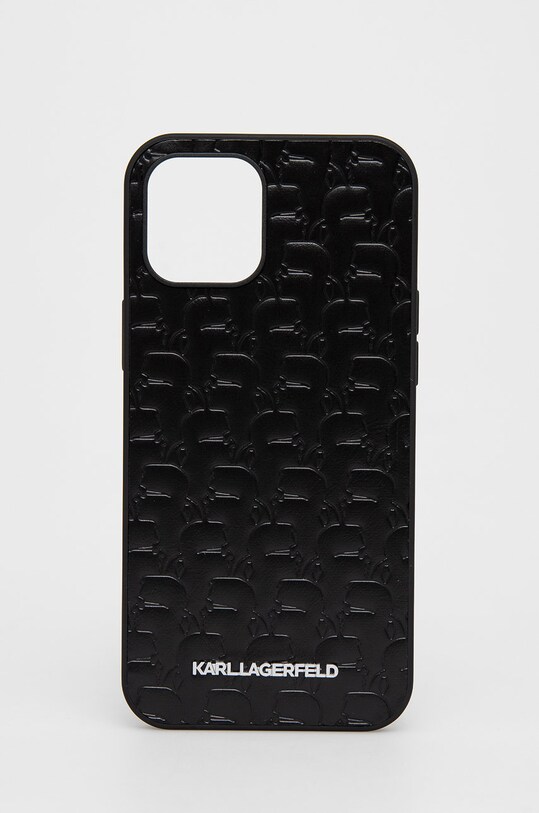 Karl Lagerfeld Etui na telefon iPhone 12 Pro Max KLHCP12LPUKBK na telefon czarny KLHCP12LPUKBK