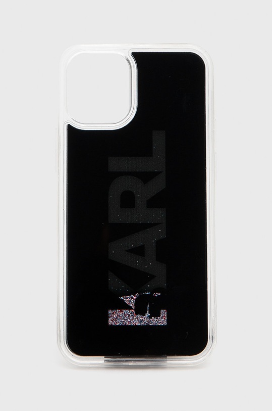 Karl Lagerfeld Etui na telefon iPhone 12 mini KLHCP12SKLMLBK na telefon czarny KLHCP12SKLMLBK