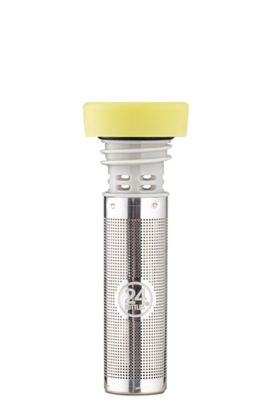 24bottles - Βραστήρας για το Θερμός Clima Yellow κίτρινο Infuser.Lid.Lgt.Yellow