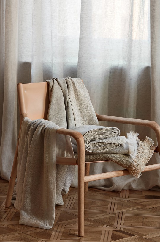 Living și dormitor My Alpaca - Patura de lana din alpaca, merinos si casmir 130 x 180 cm WGTPHMS130180 gri