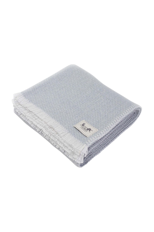 My Alpaca pled wełniany z alpaki, merynosów i kaszmiru 130 x 180 cm turkusowy WGTPHMS130180