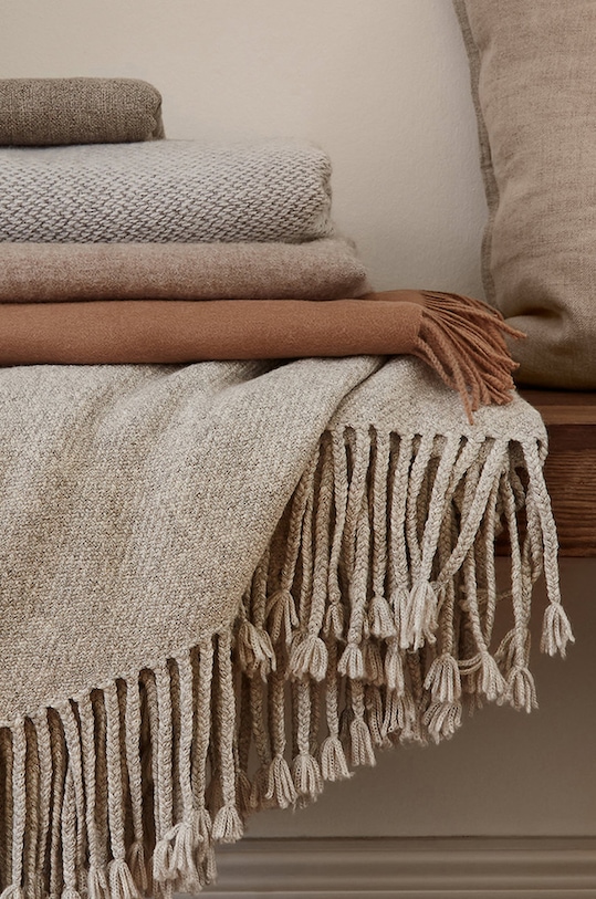 My Alpaca - Patura din alpaca si bumbac organic 130 x 180 cm THPKA130180 gri AA00