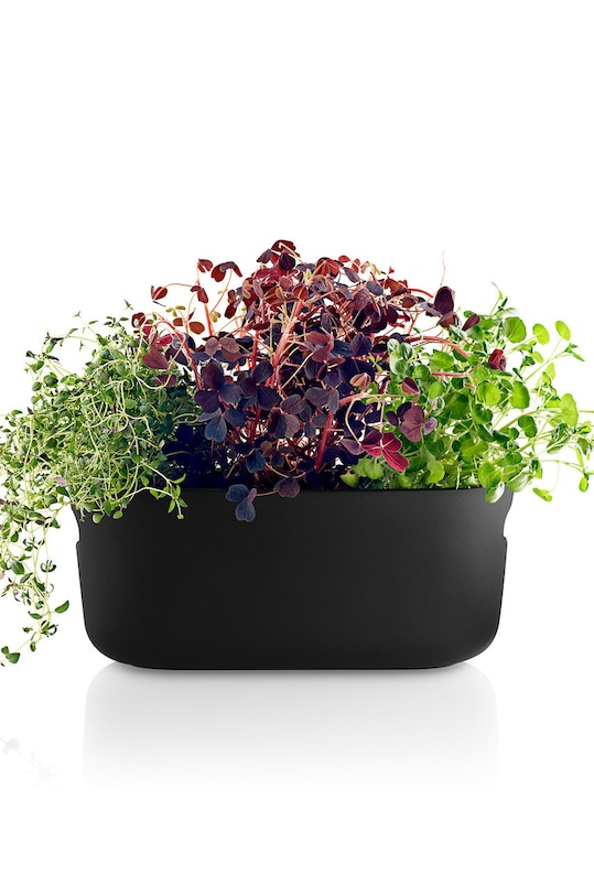 Eva Solo doniczka samopodlewająca czarny 568169